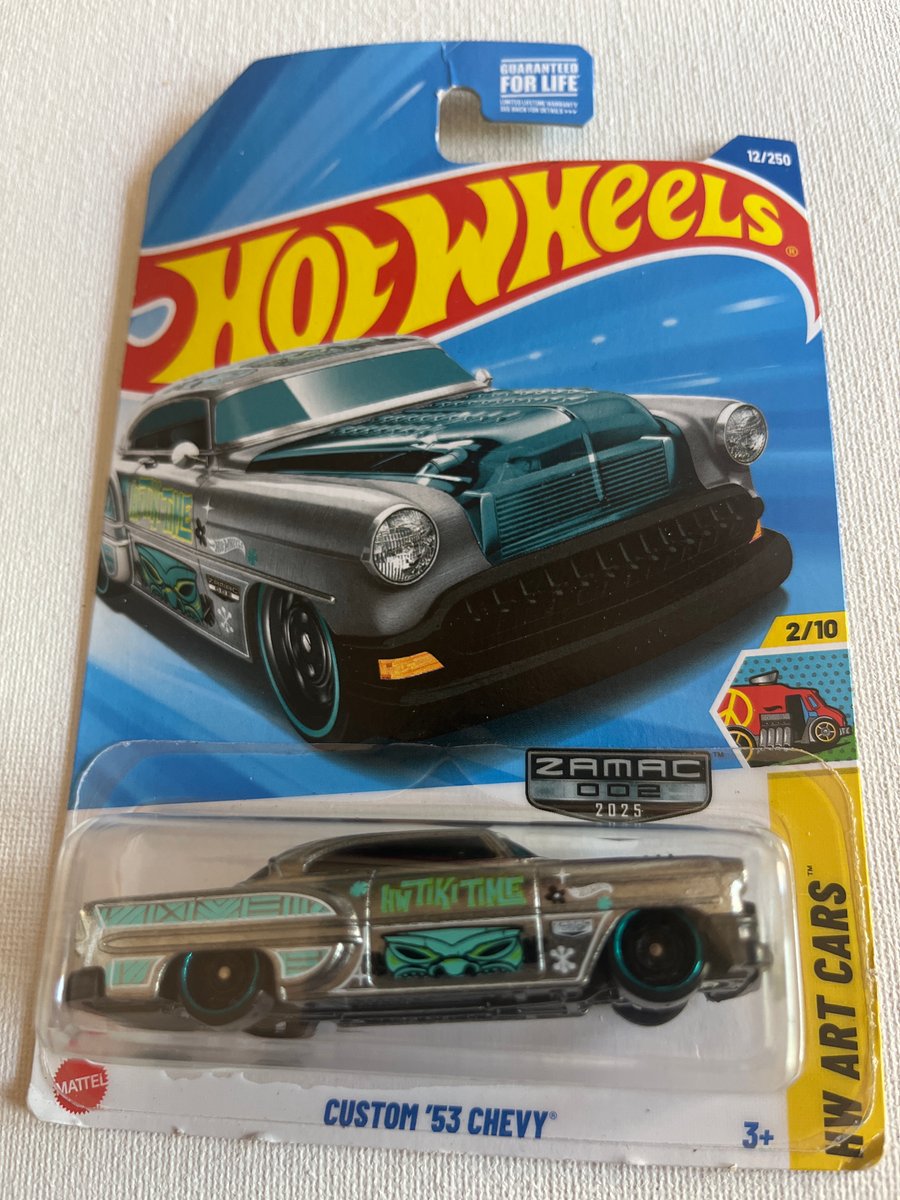 2025 Hot Wheels Custom '53 Chevy (ZAMAC · Walmart)