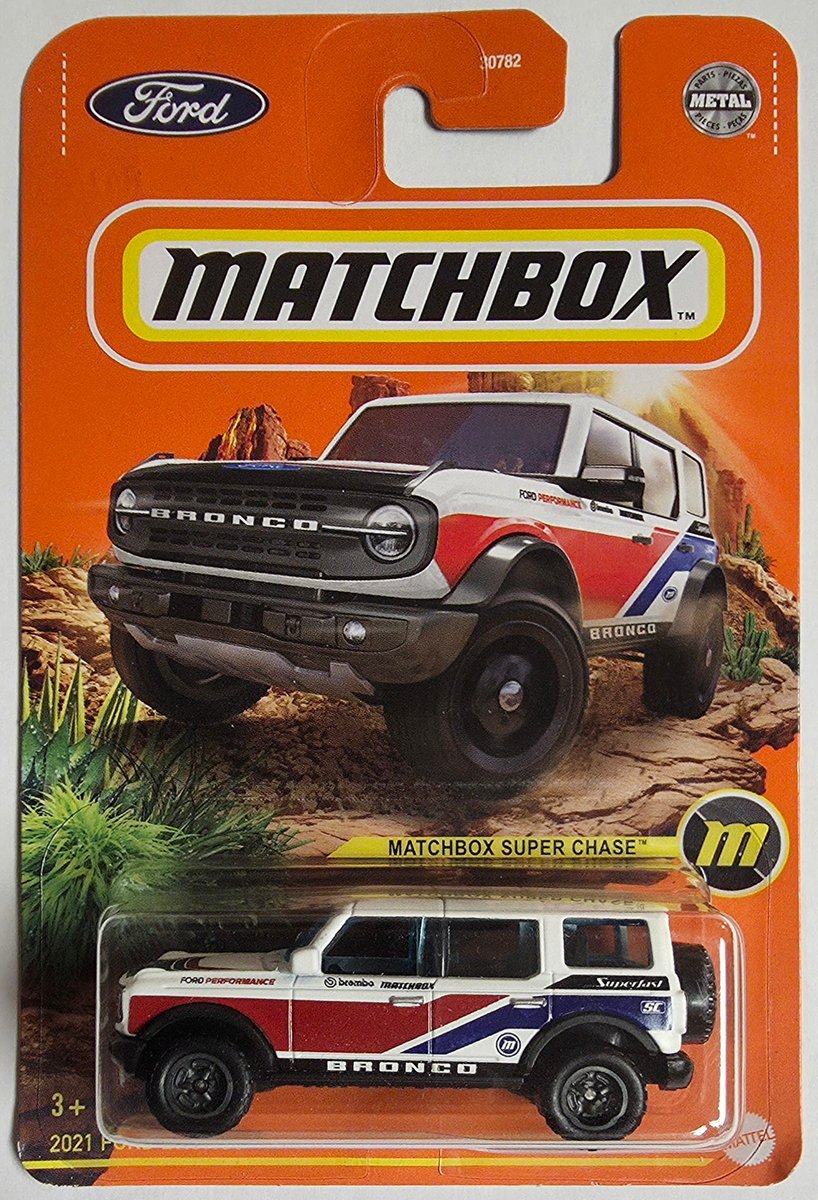 2022 Matchbox 2021 Ford Bronco (Super Chase)