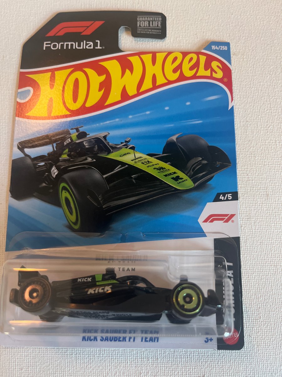 2026 Hot Wheels Kick Sauber F1 Team