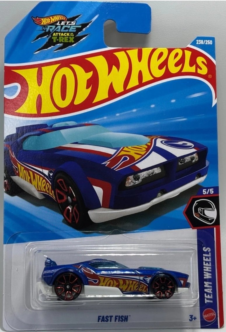 2026 Hot Wheels Fast Fish (Treasure Hunt)