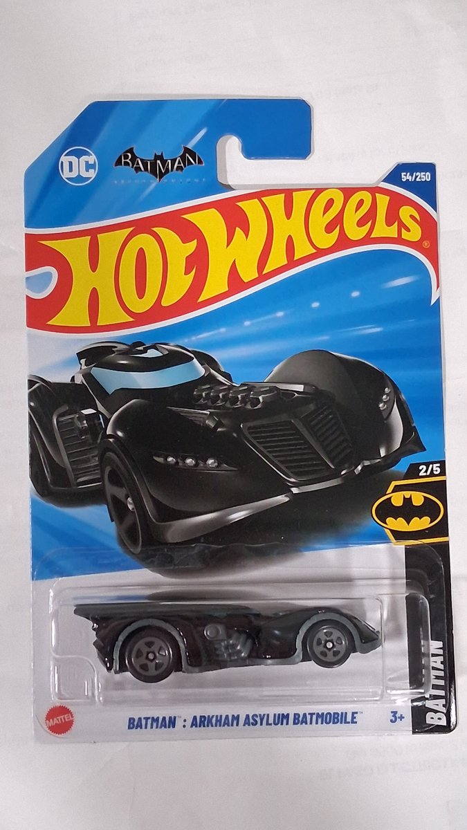 2025 Hot Wheels Batman: Arkham Asylum Batmobile