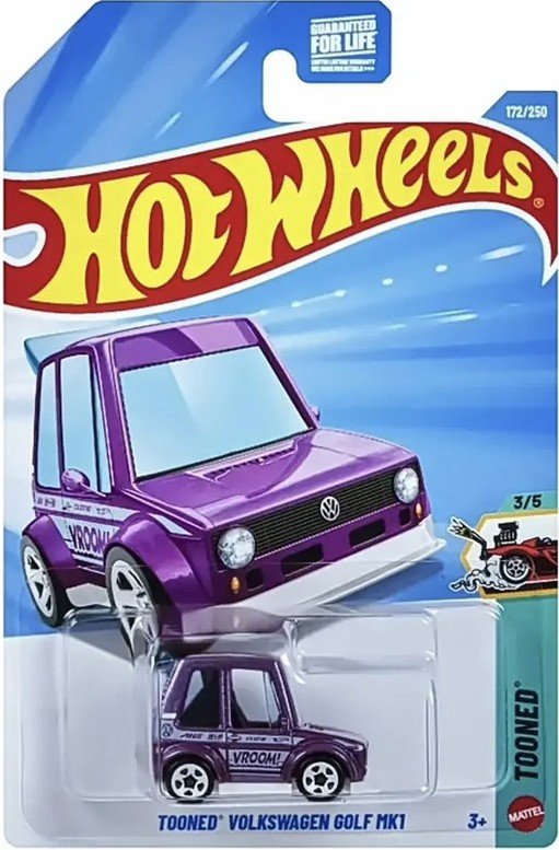 2026 Hot Wheels Tooned Volkswagen Golf Mk1