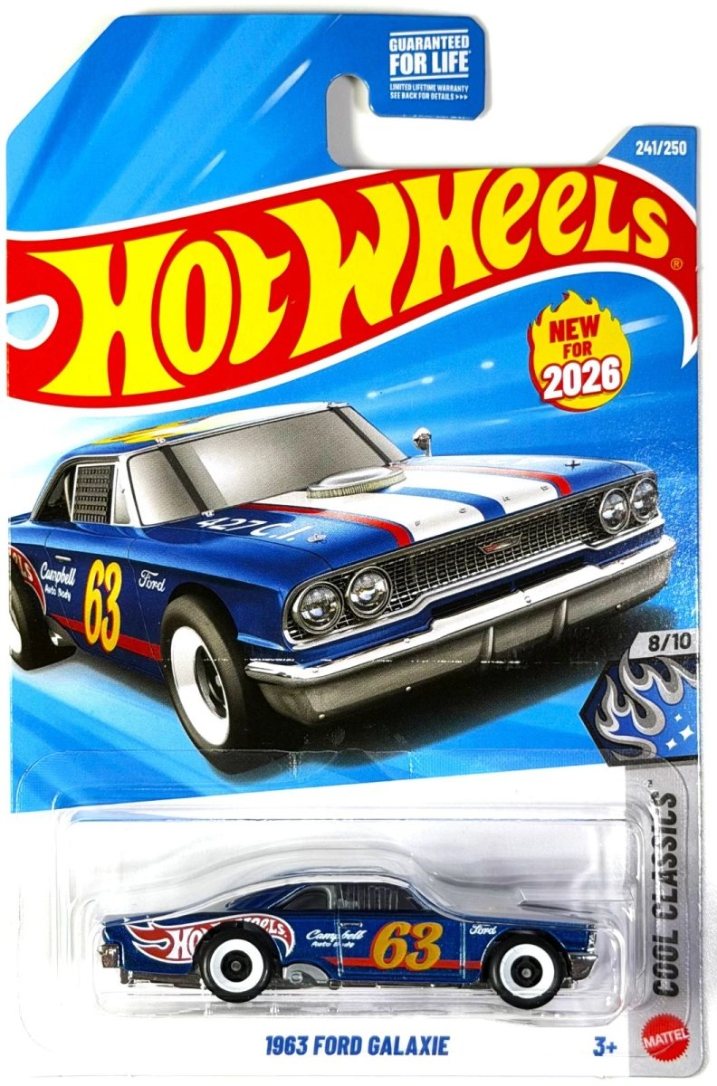 2026 Hot Wheels 1963 Ford Galaxie (First Edition)