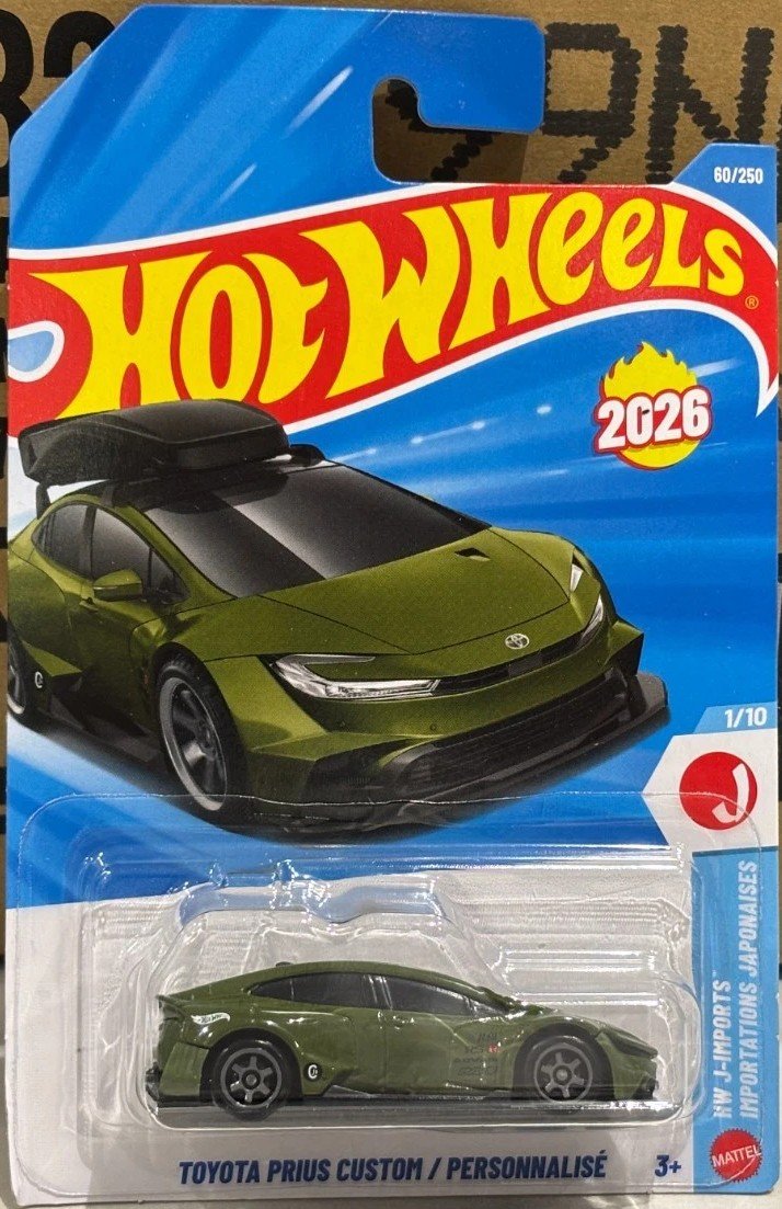 2026 Hot Wheels Toyota Prius Custom