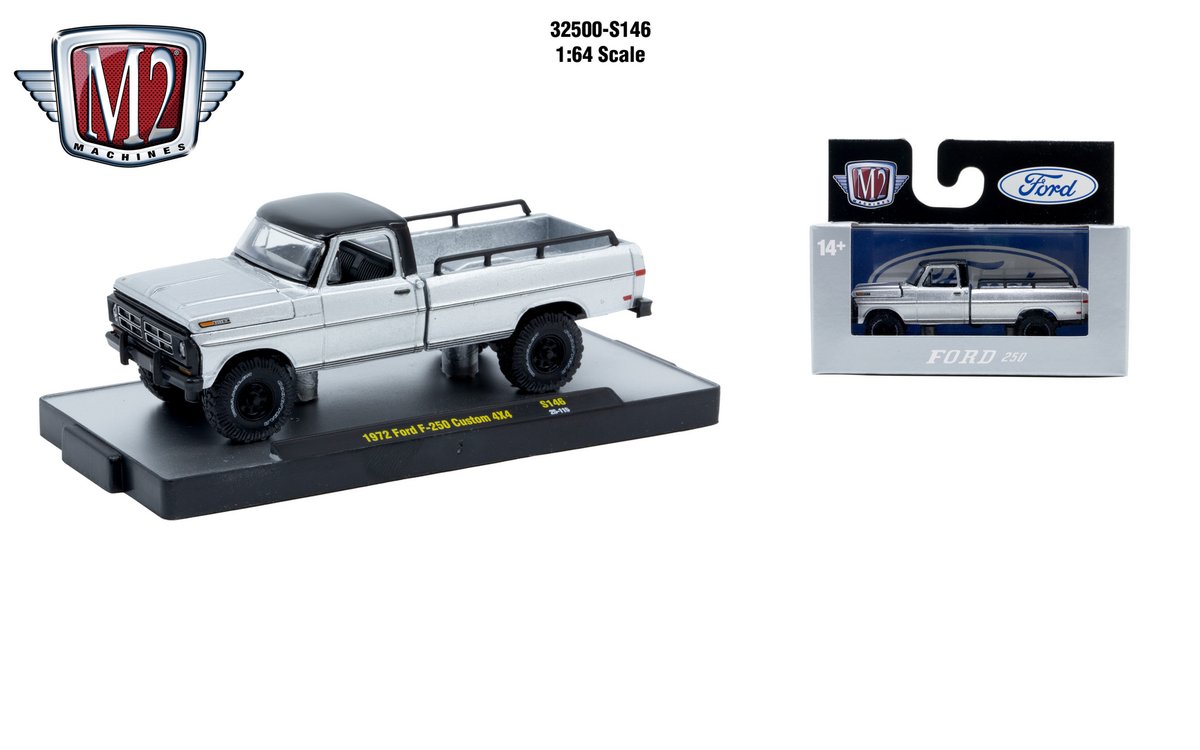 2025 M2 Machines 1972 Ford F-250 Custom 4X4