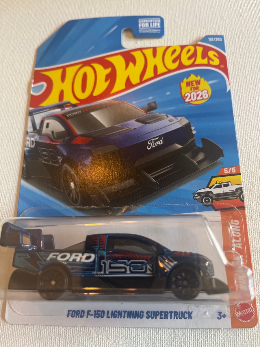 2026 Hot Wheels Ford F-150 Lightning Supertruck (First Edition)