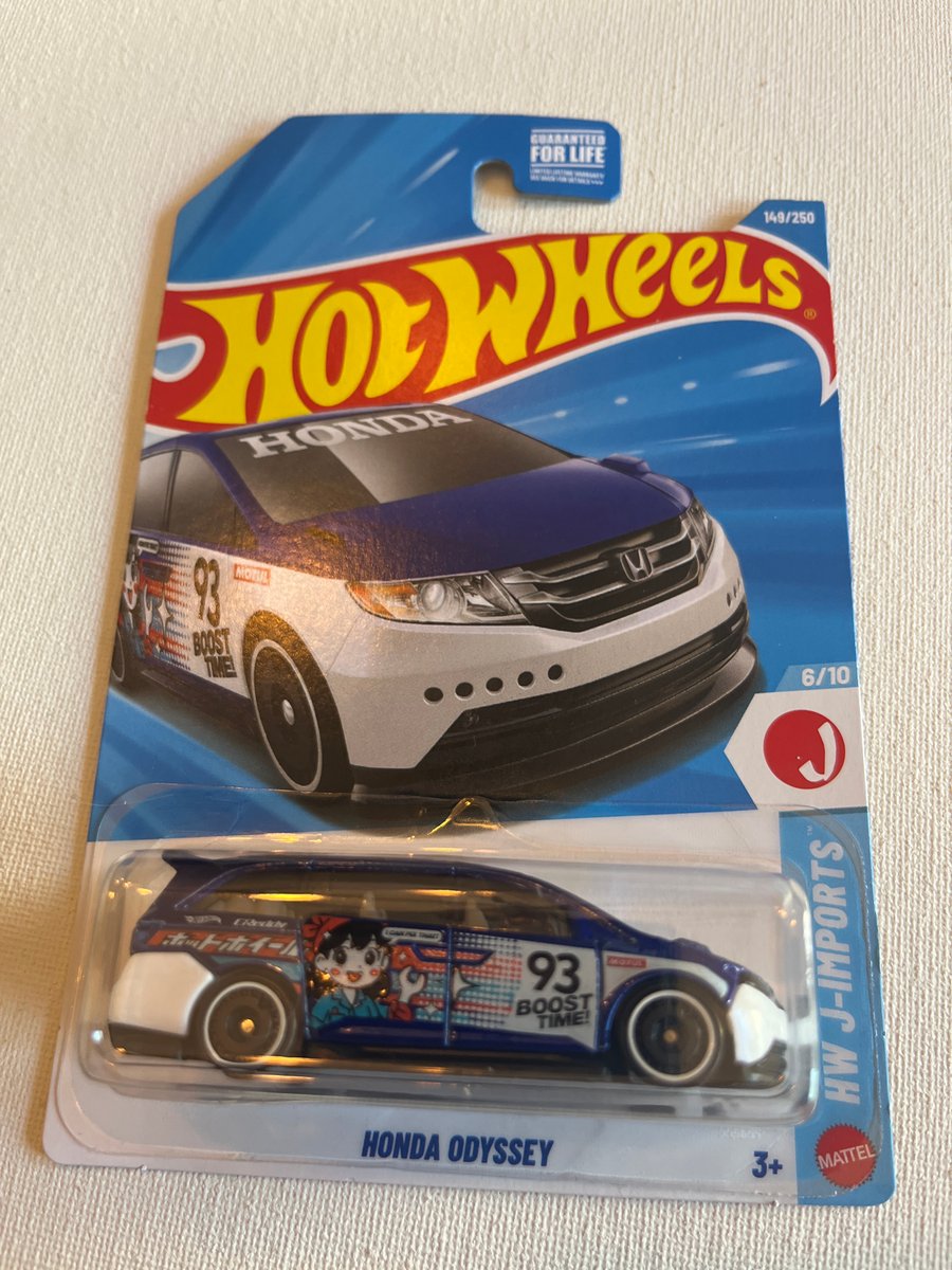 2026 Hot Wheels Honda Odyssey