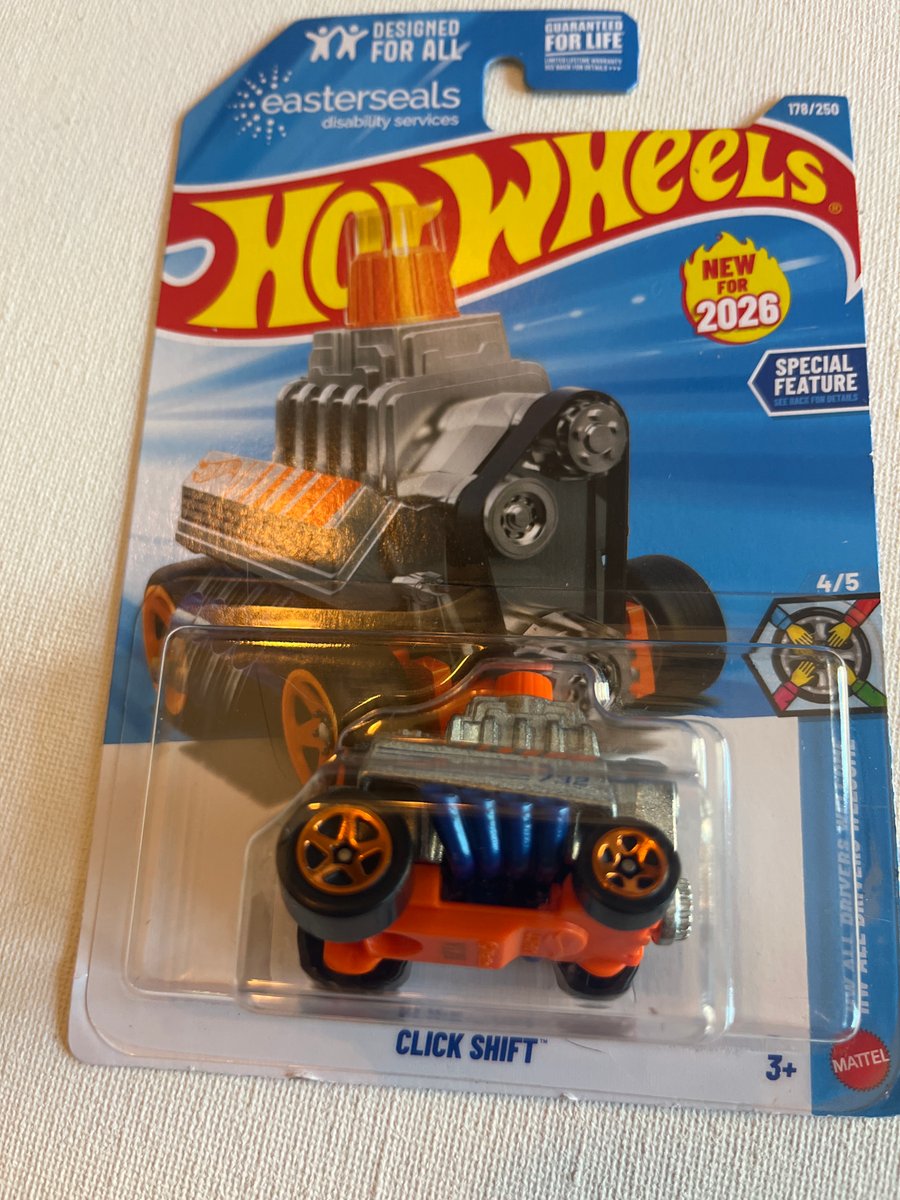 2026 Hot Wheels Click Shift (First Edition)