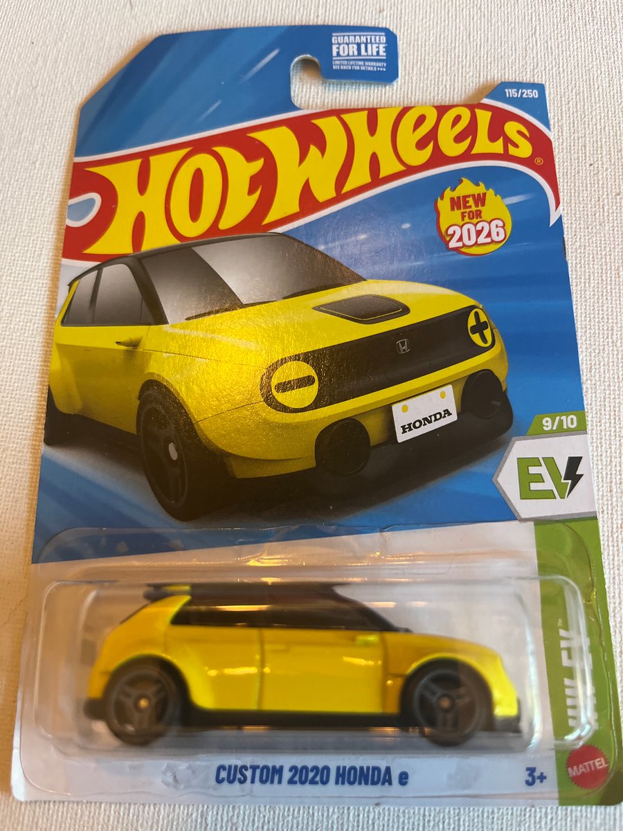 2026 Hot Wheels Custom 2020 Honda E (First Edition)