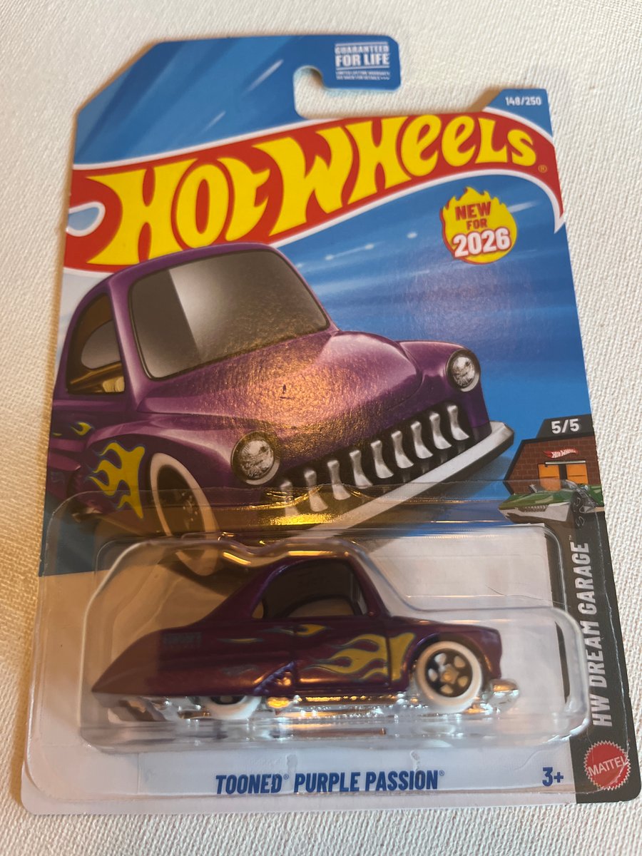 2026 Hot Wheels Tooned Purple Passion