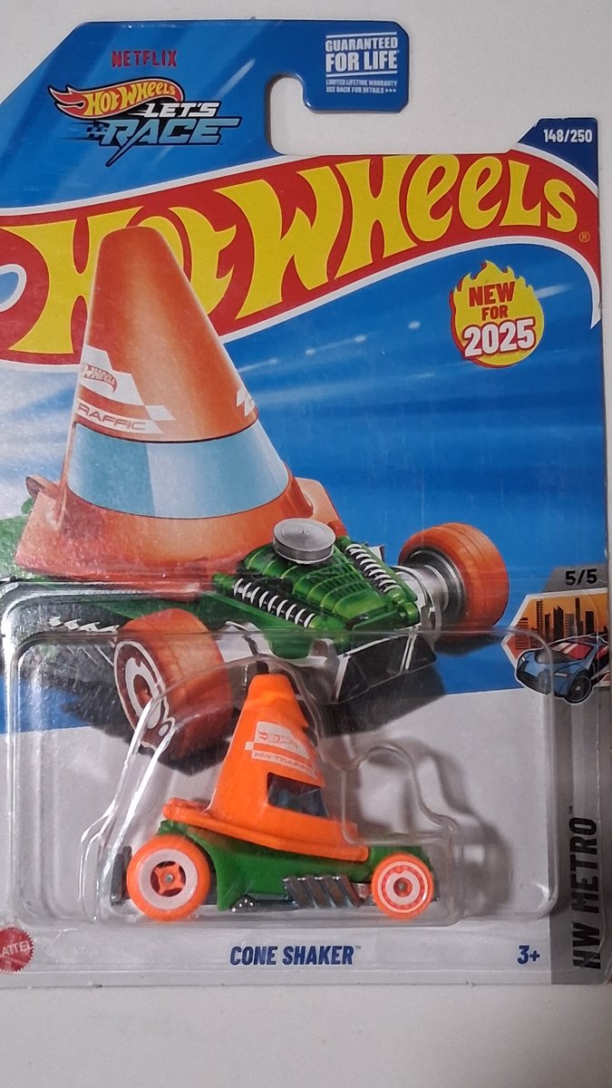 2025 Hot Wheels Cone Shaker (First Edition)