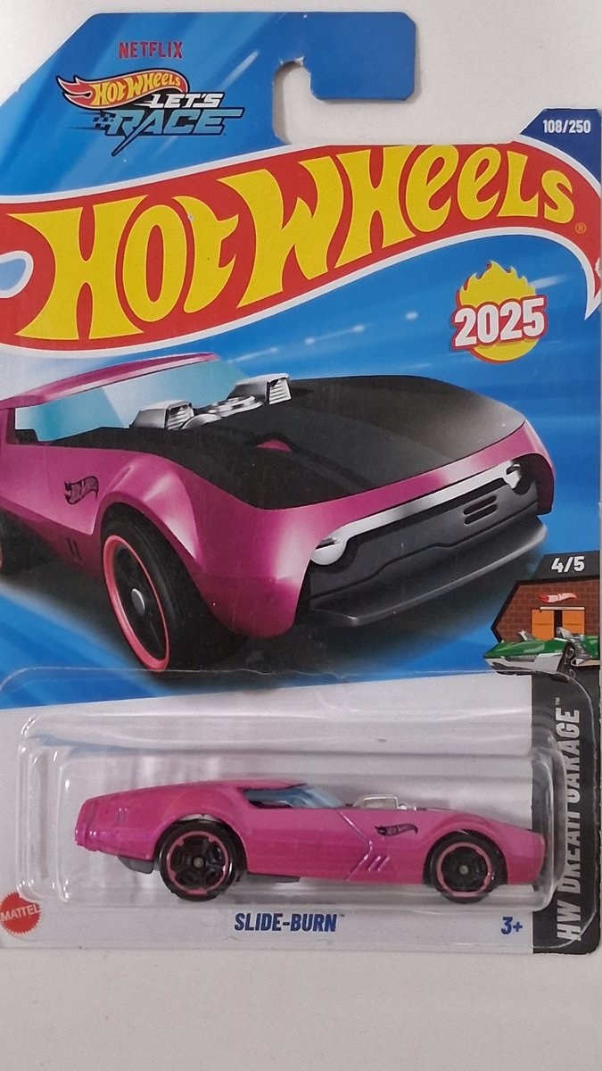 2025 Hot Wheels Slide-Burn (First Edition)