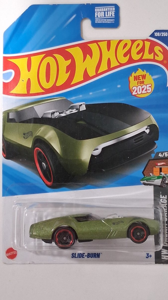 2025 Hot Wheels Slide-Burn (First Edition)