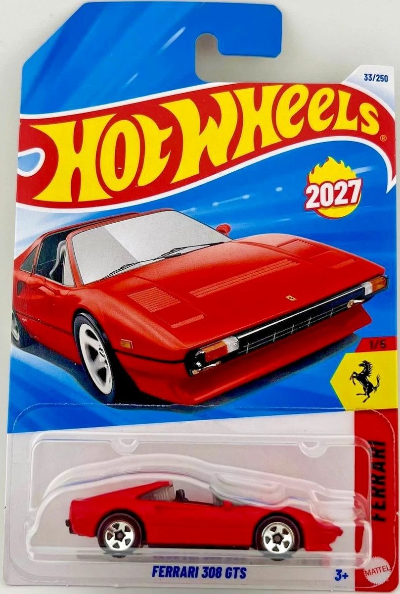 2027 Hot Wheels Ferrari 308 GTS (First Edition)