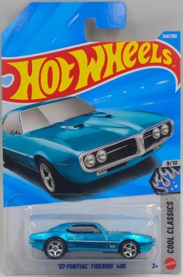 ’67 Pontiac Firebird 400 — Spectraflame blue