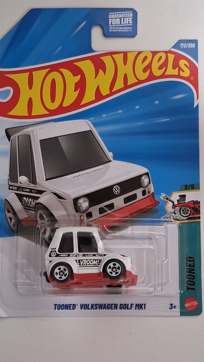 2026 Hot Wheels Tooned Volkswagen Golf MK1