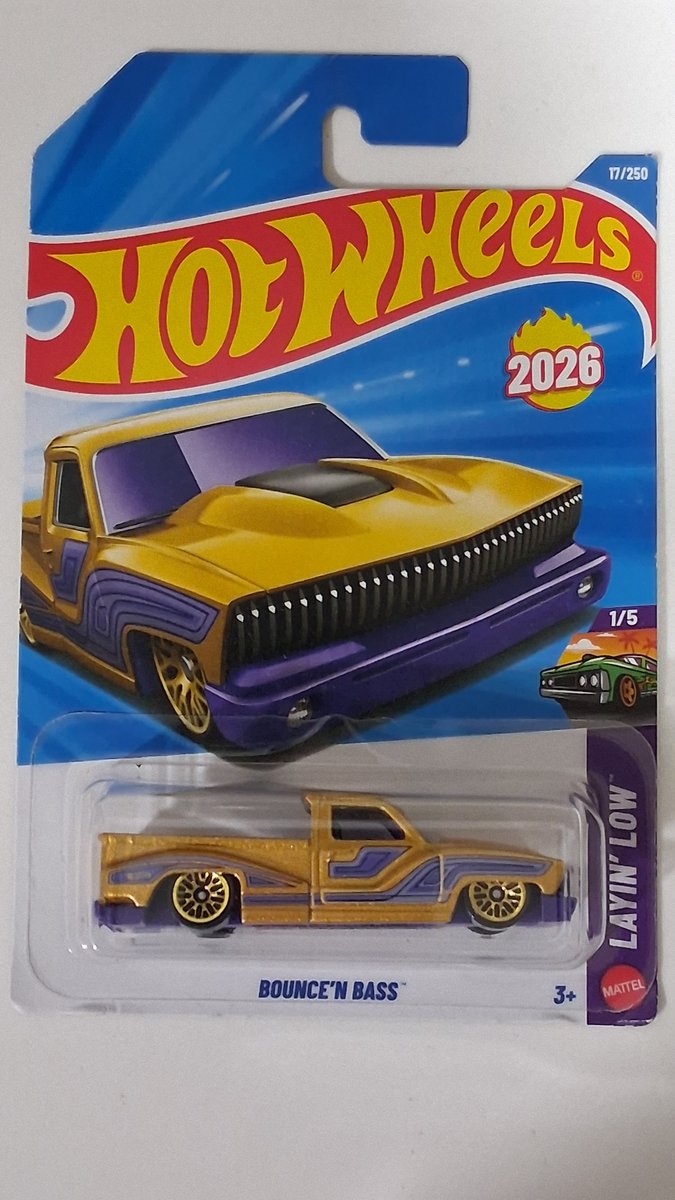 2026 Hot Wheels Bounce'N Bass (First Edition)