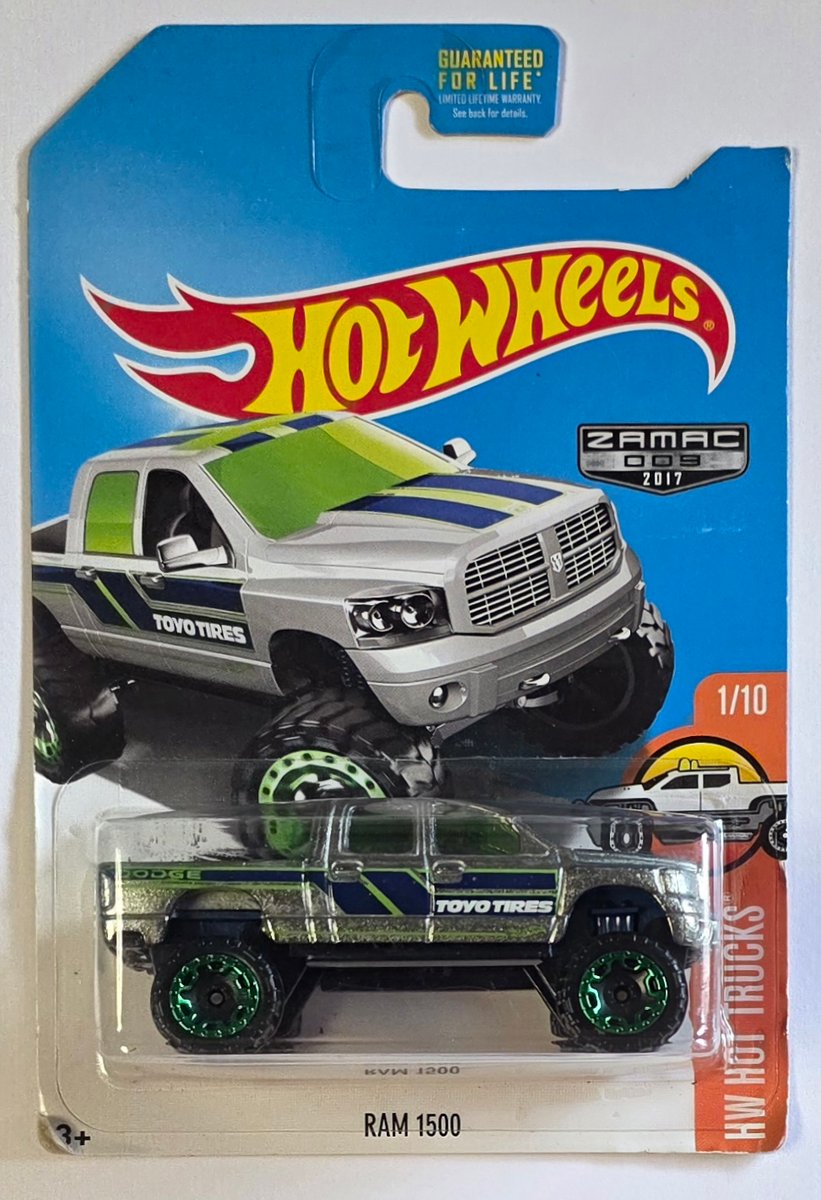 2017 Hot Wheels Ram 1500 (Zamac)