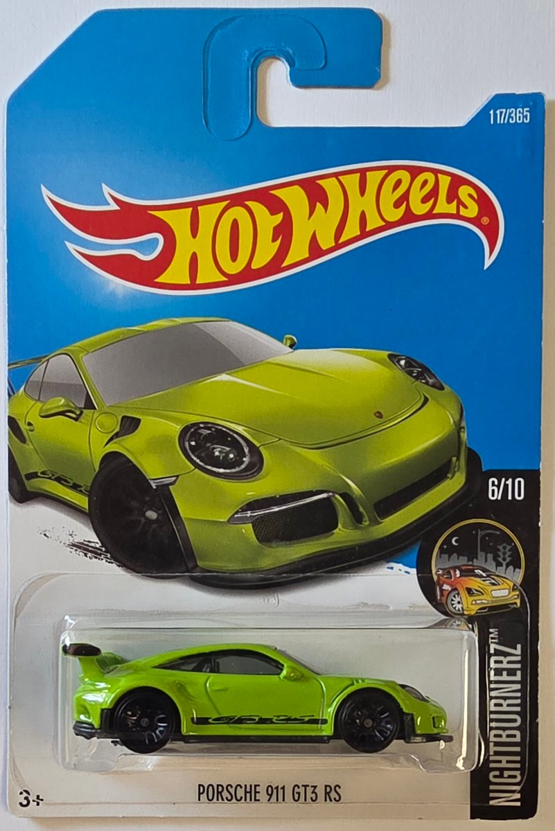 2017 Hot Wheels Porsche 911 GT3 RS