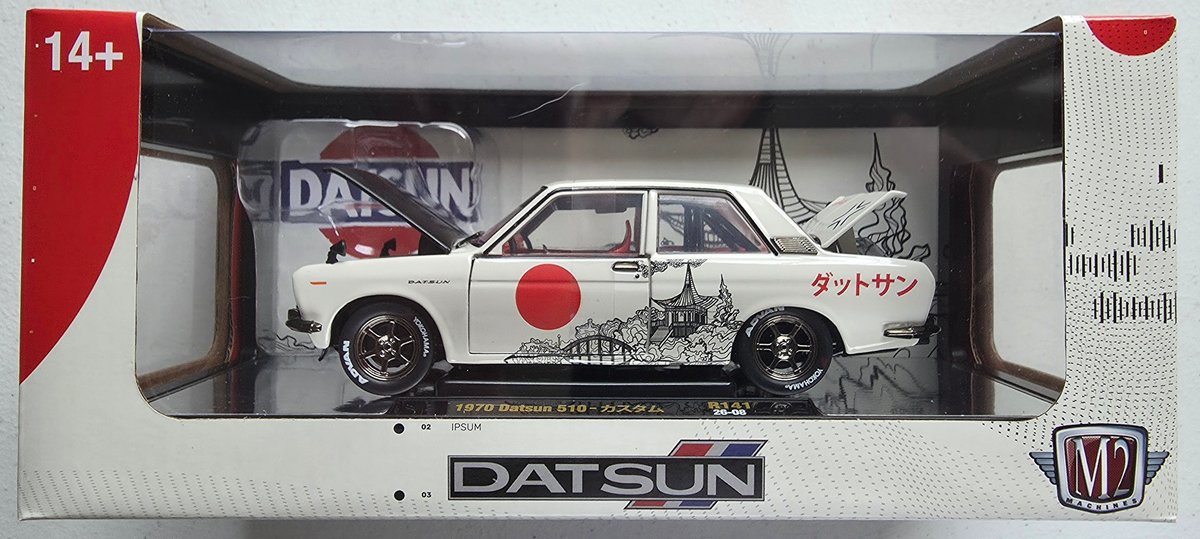 2026 M2 Machines 1970 Datsun 510 (Chase)