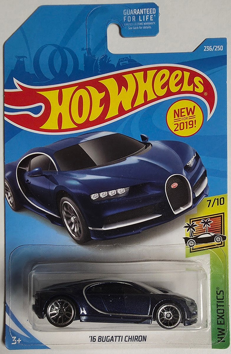 2019 Hot Wheels '16 Bugatti Chiron (First Edition)