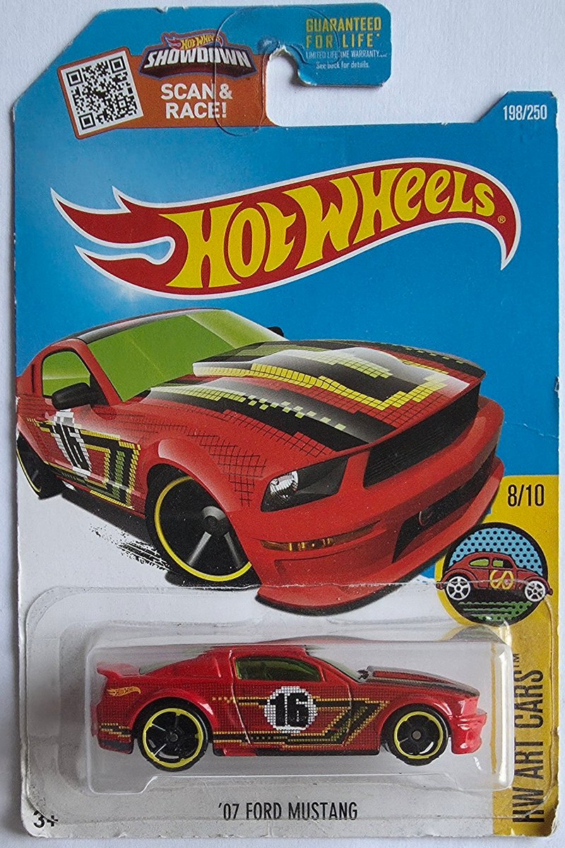 2016 Hot Wheels '07 Ford Mustang