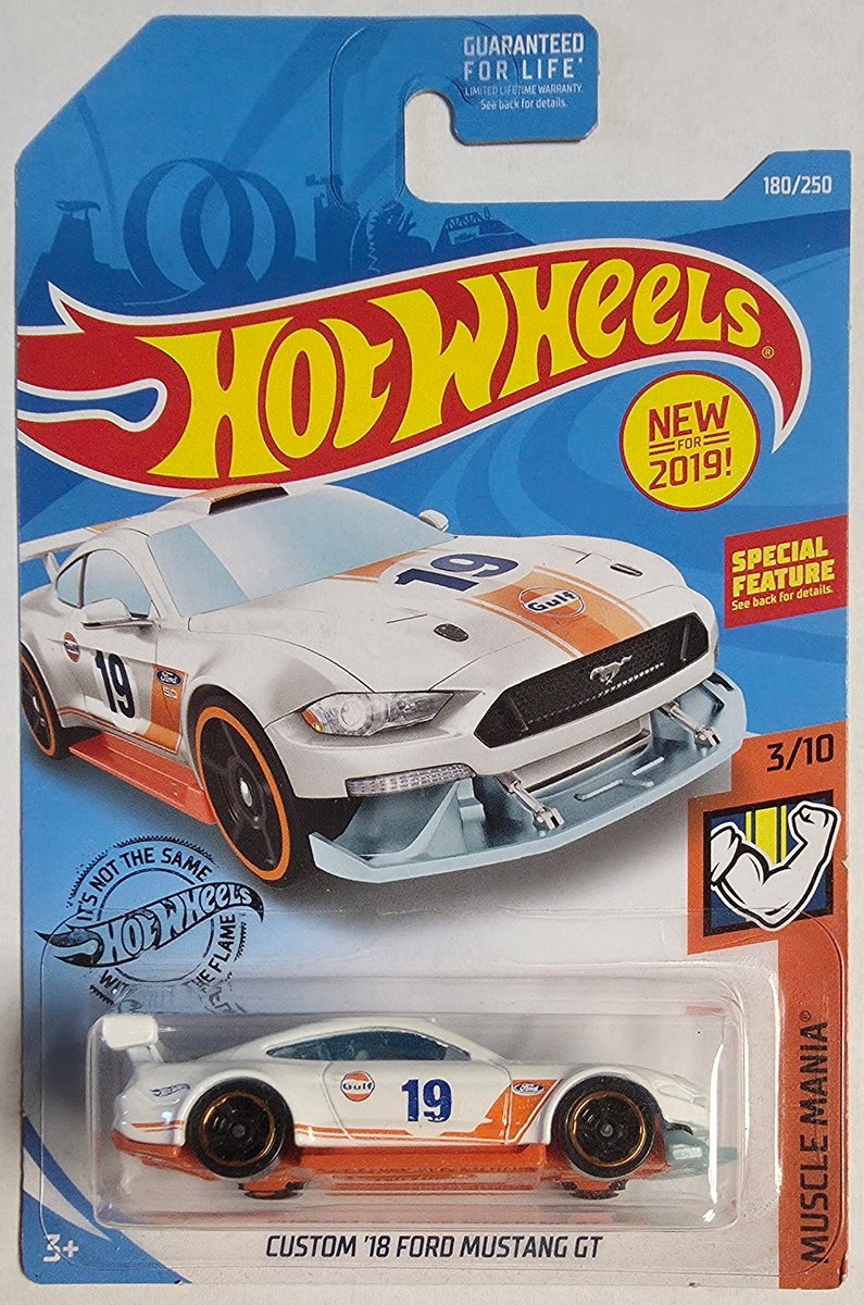 2019 Hot Wheels Custom '18 Ford Mustang GT (First Edition)