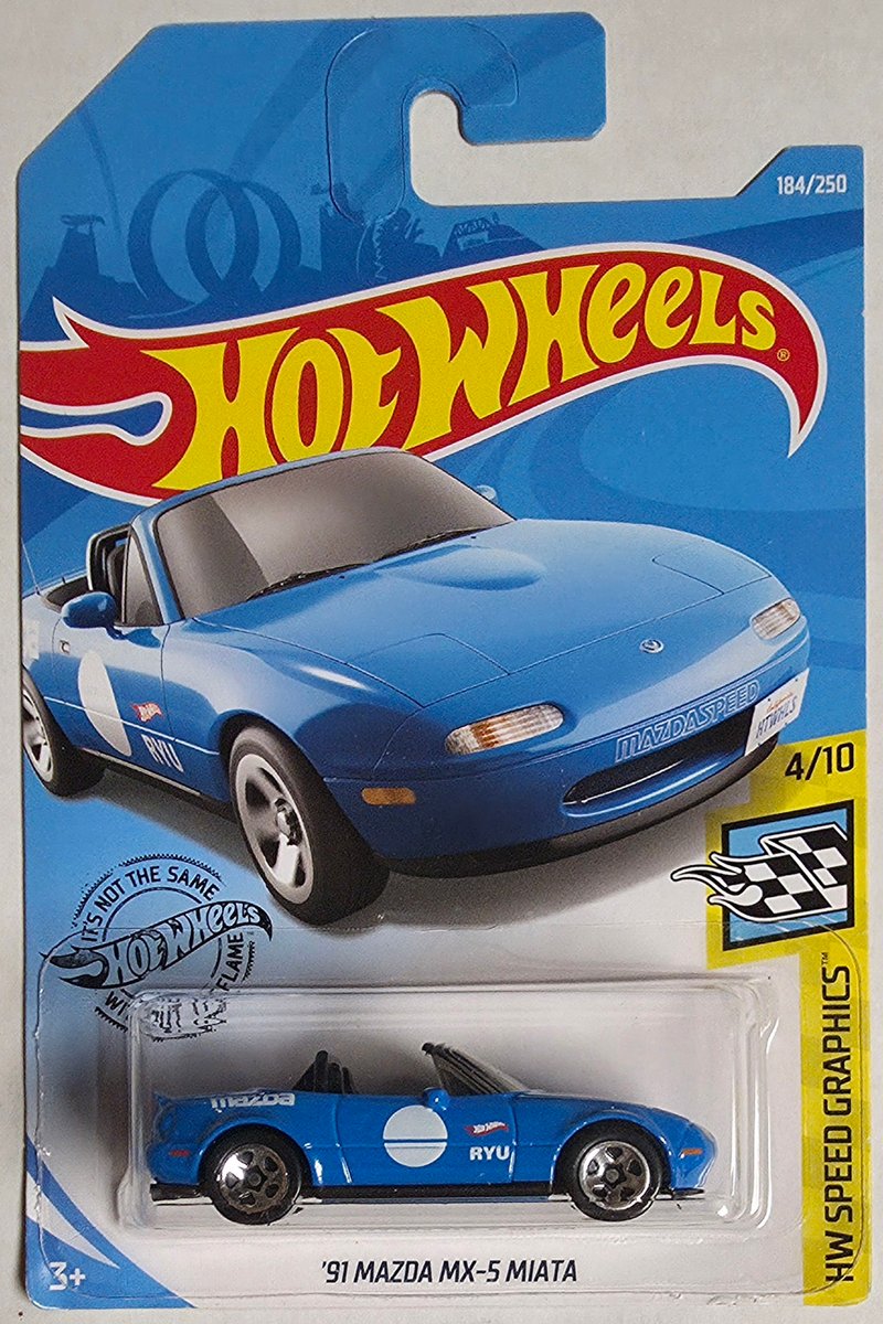 2019 Hot Wheels '91 Mazda MX-5 Miata
