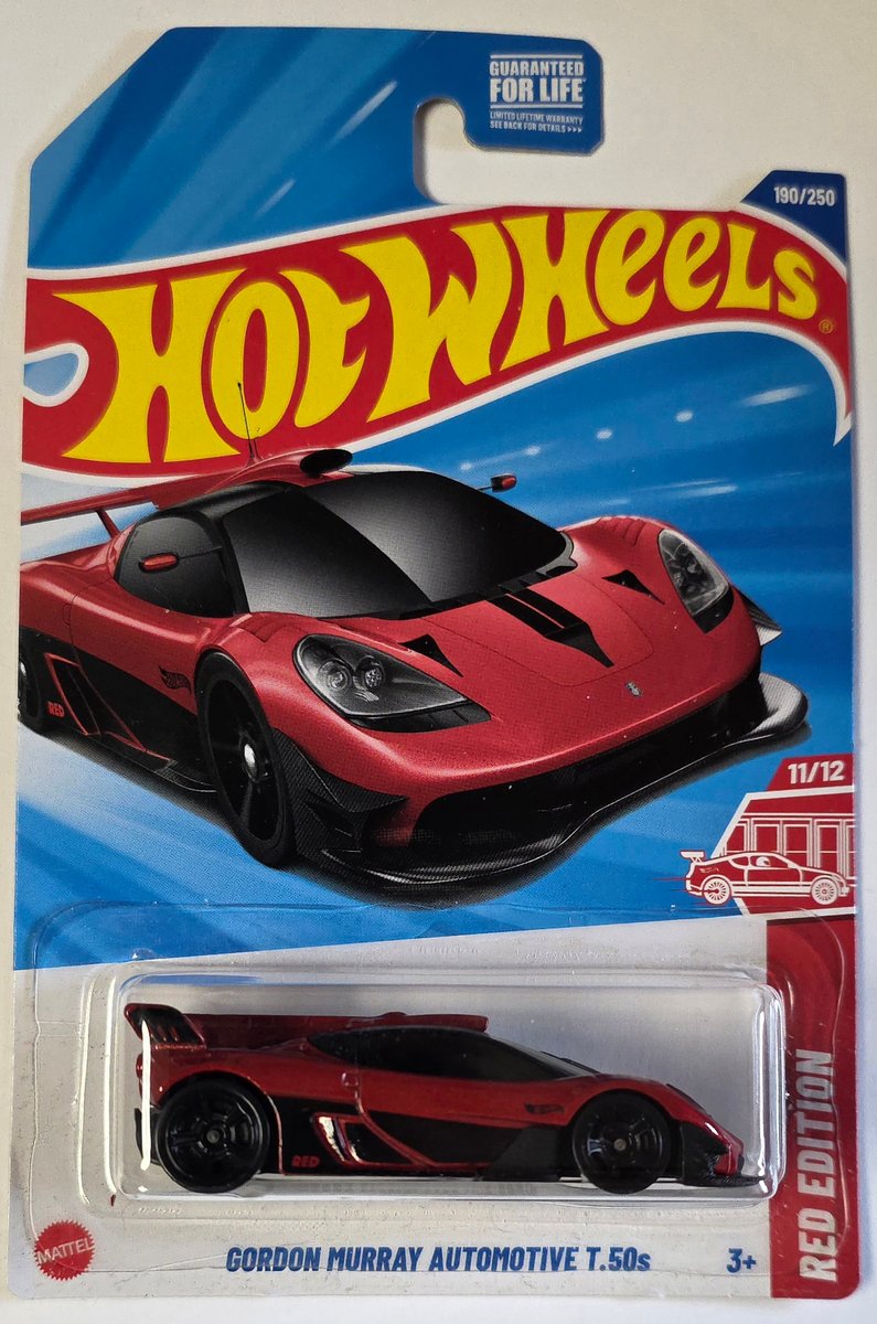 2025 Hot Wheels Gordon Murray Automotive T.50s