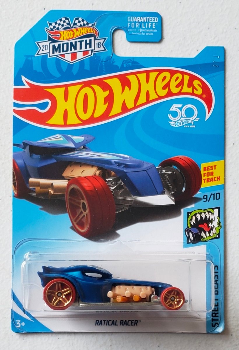 2018 Hot Wheels Ratical Racer (Treasure Hunt)
