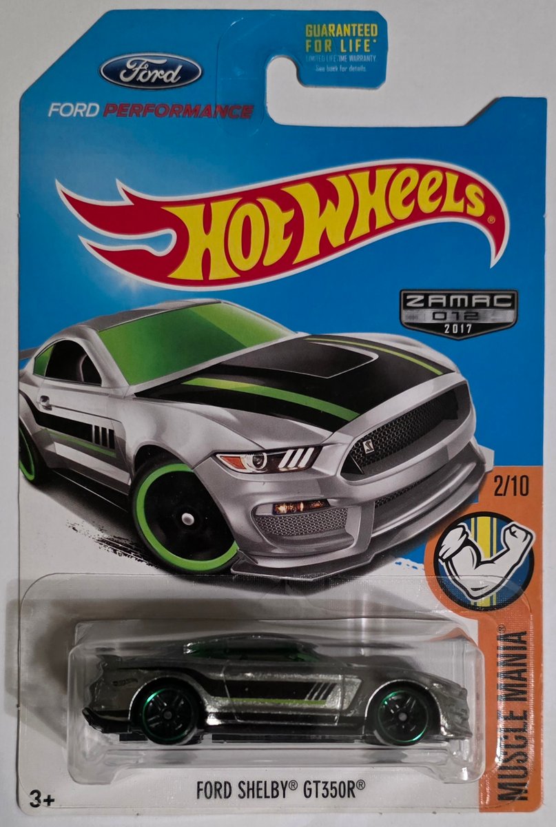2017 Hot Wheels Ford Shelby GT350R (Zamac)