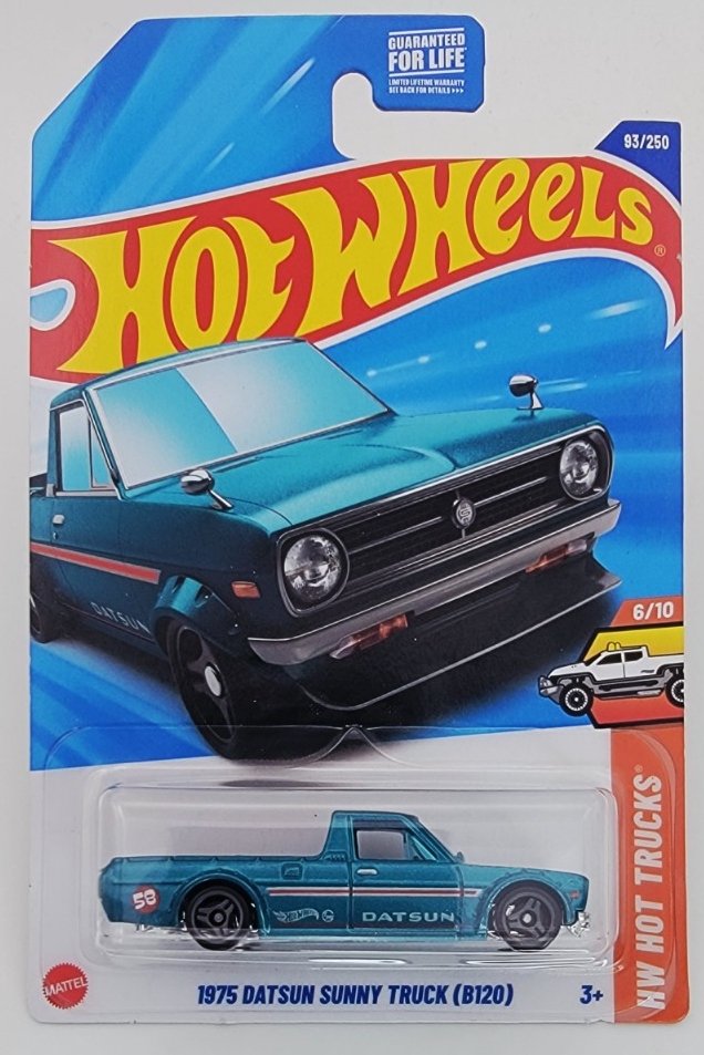 2025 Hot Wheels 1975 Datsun Sunny Truck B120