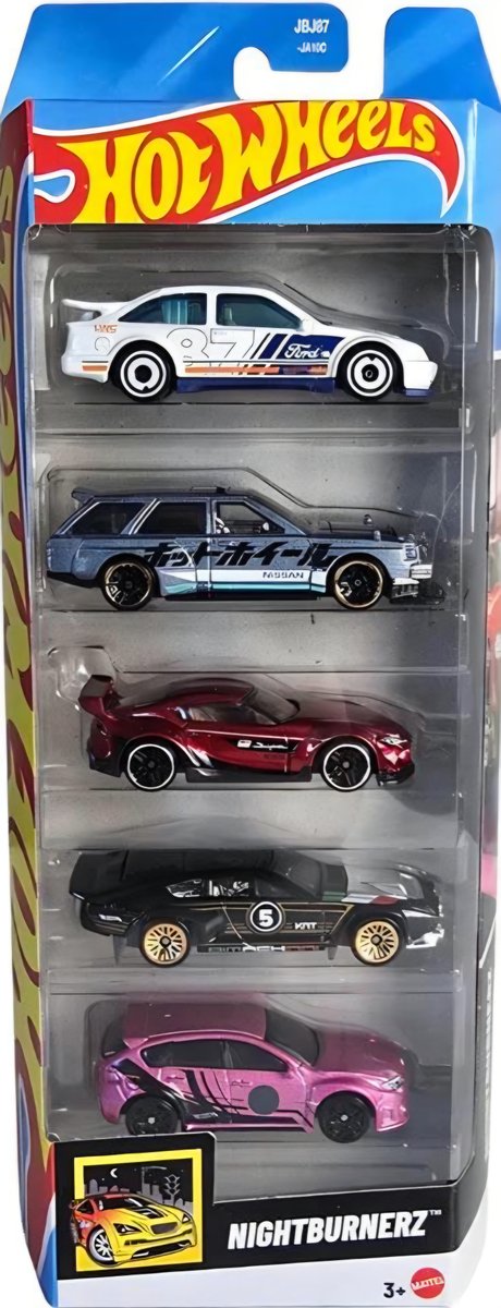 2025 Hot Wheels Nightburnerz (5-pack)