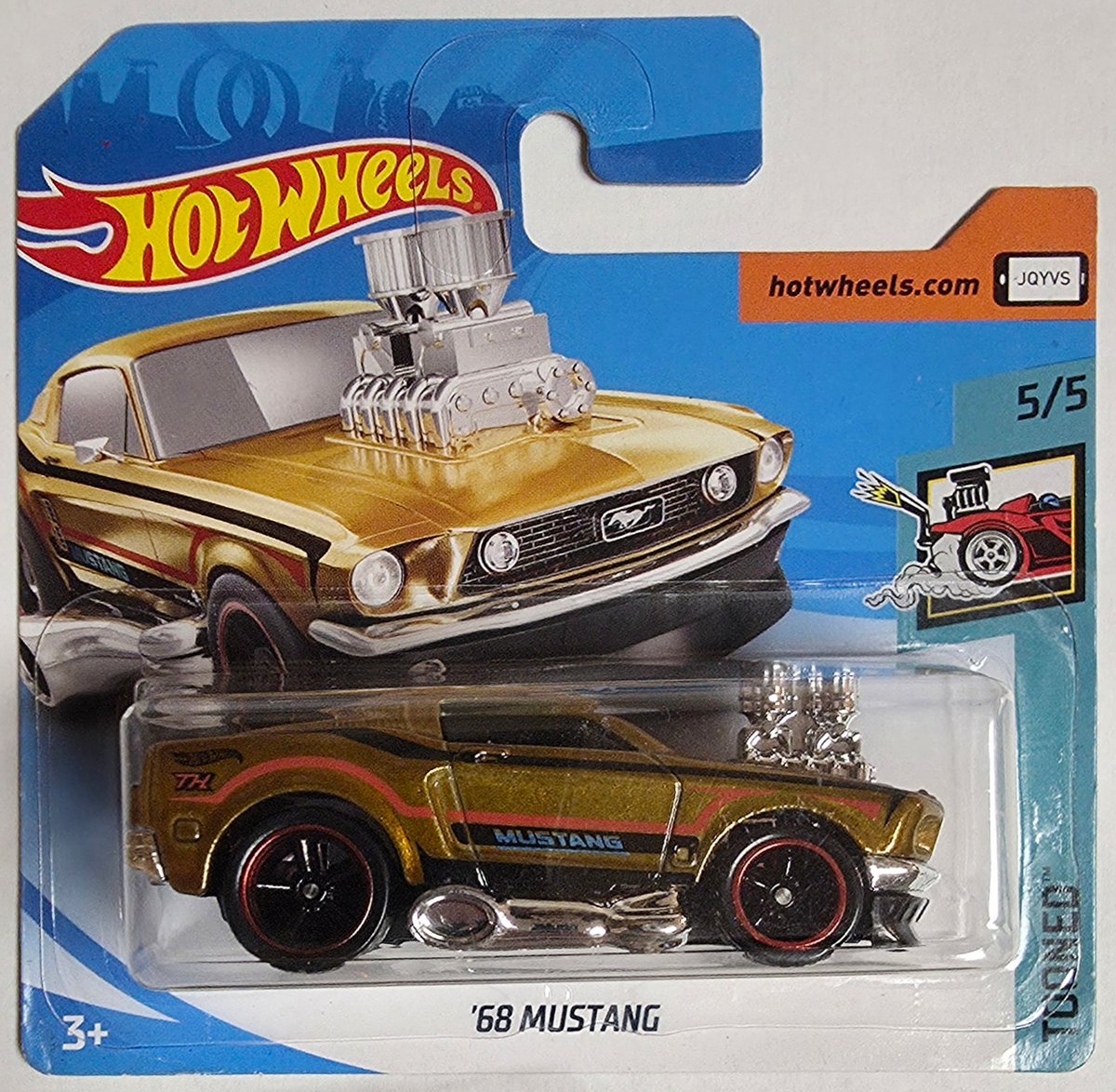 2018 Hot Wheels '68 Mustang (Super Treasure Hunt)