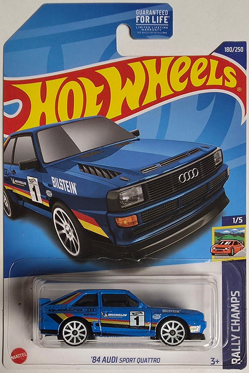 2022 Hot Wheels '84 Audi Sport Quattro