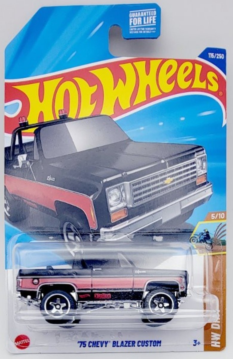 2025 Hot Wheels '75 Chevy Blazer Custom
