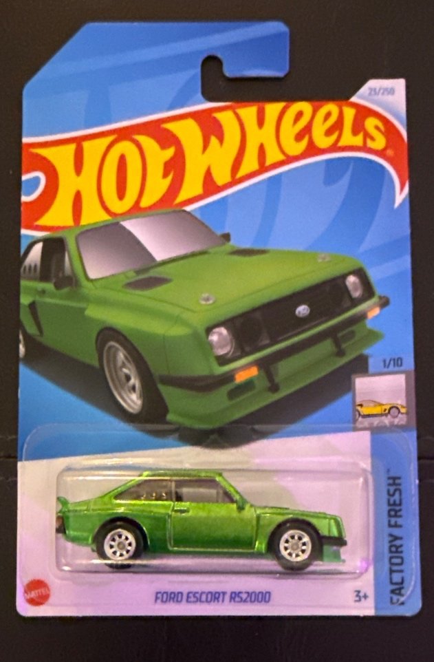 2024 Hot Wheels Ford Escort RS2000