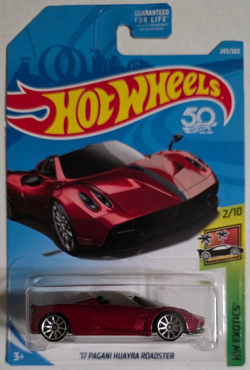 2018 Hot Wheels '17 Pagani Huayra Roadster
