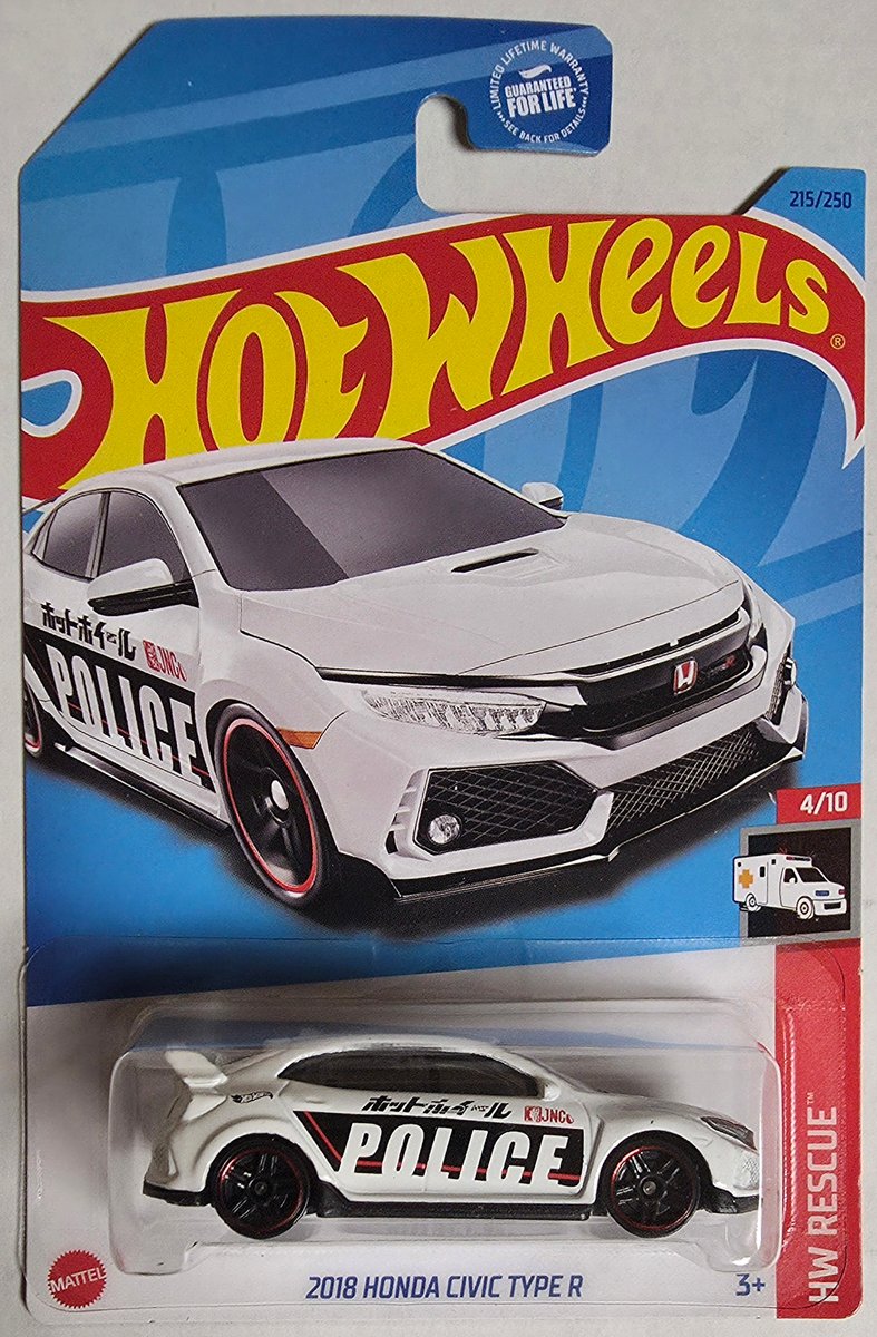 2023 Hot Wheels 2018 Honda Civic Type R