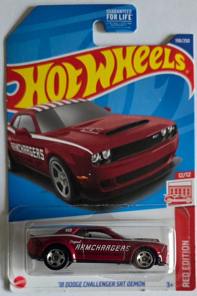 2022 Hot Wheels '18 Dodge Challenger SRT Demon