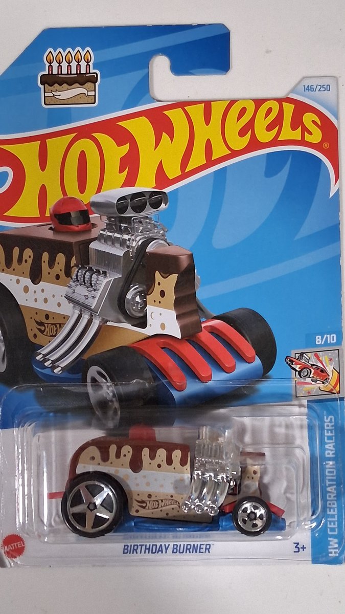 2024 Hot Wheels Birthday Burner (First Edition)