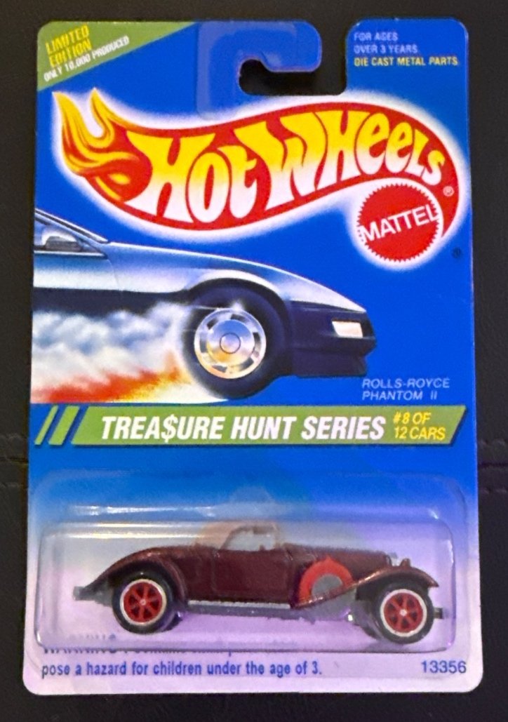 1995 Hot Wheels Rolls Royce Phantom II (Treasure Hunt)