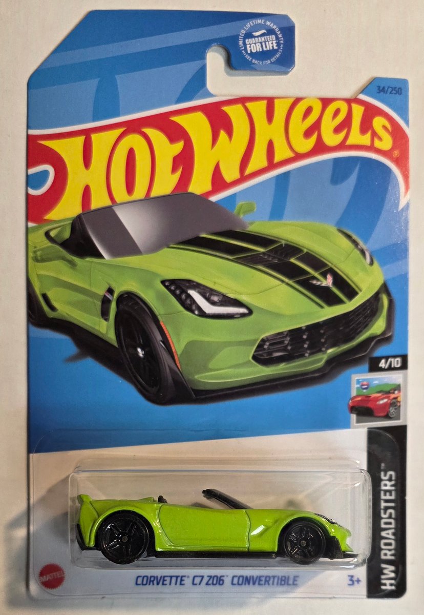 2023 Hot Wheels Corvette C7 Z06 Convertible