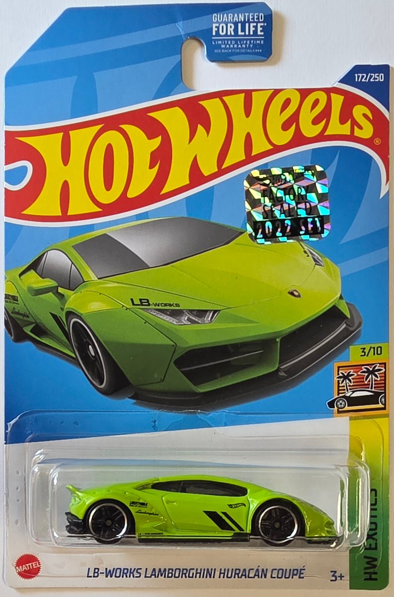 2022 Hot Wheels LB-Works Lamborghini Huracán Coupé