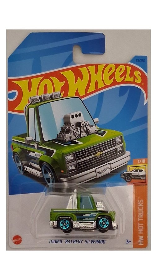 2023 Hot Wheels Toon'D '83 Chevy Silverado