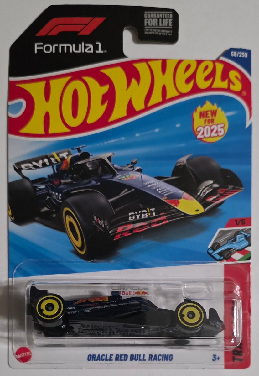 2025 Hot Wheels Oracle Red Bull Racing Formula 1 (First Edition)