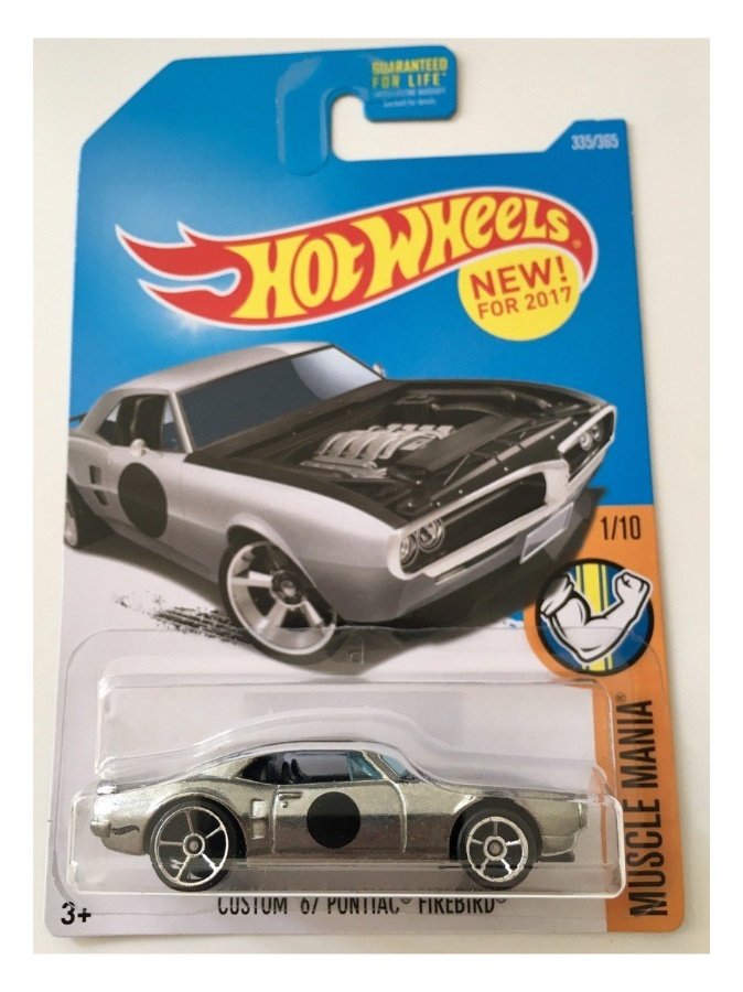 2017 Hot Wheels Custom '67 Pontiac Firebird (Zamac)