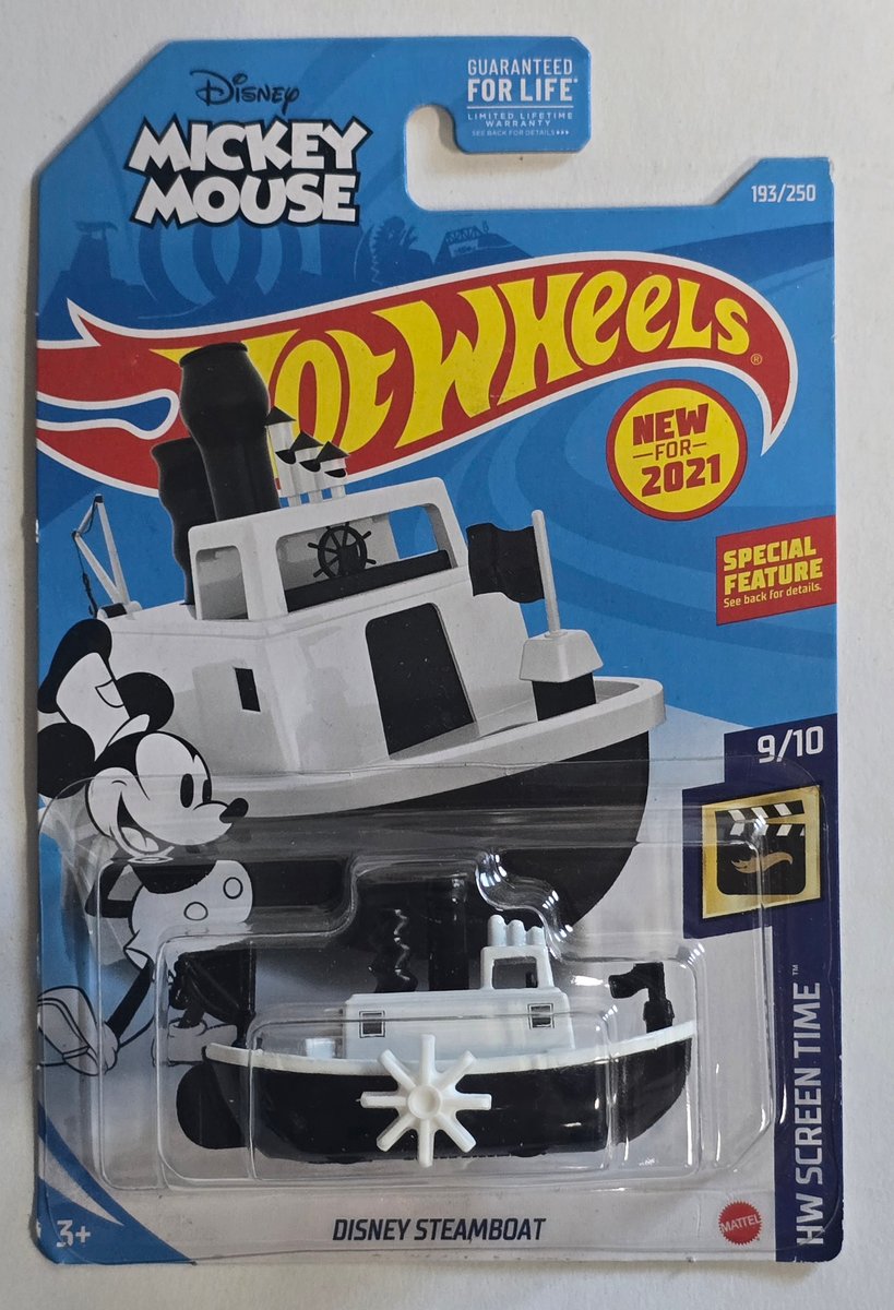 2021 Hot Wheels Disney Steamboat (First Edition)