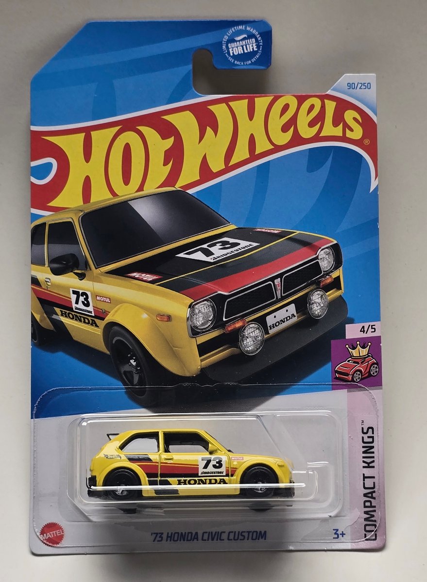 2024 Hot Wheels '73 Honda Civic Custom