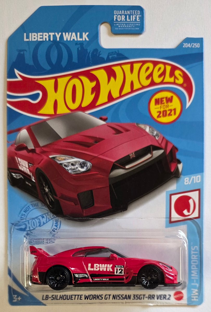 2021 Hot Wheels LB-Silhouette Works GT Nissan 35gt-RR Ver.2 (First Edition)